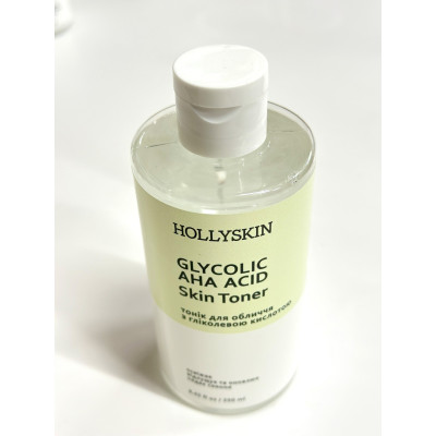 Тоник для лица HOLLYSKIN Glycolic AHA Acid Skin Toner 250 ml