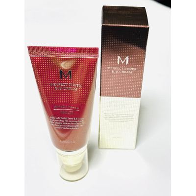 ББ-крем MISSHA Perfect Cover BB Cream SPF42/PA++ (Тон: #21 Light Beige) 50ml