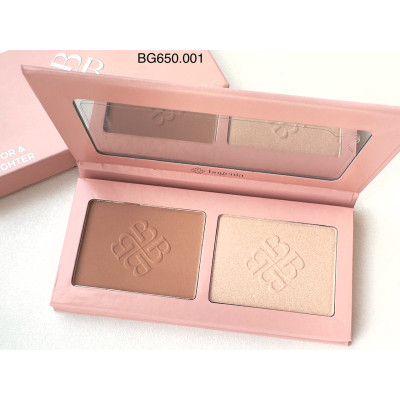 Палетка для контуринга Скульптор + Хайлайтер Angelic Bogenia BG650