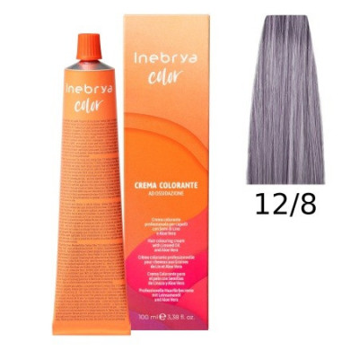 Крем-краска Inebrya Color 12/8 superlight platinum (супер светлый платиновый блонд жемчужный), 100 ml