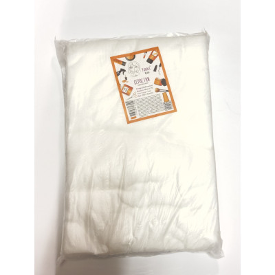 Салфетки Panni Mlada 20 см х 30 см 40 г/ м2 (100 шт) пласт гладкие/сетка