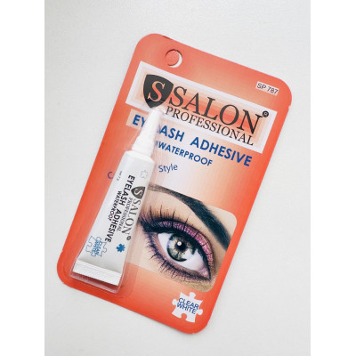 Клей для ресниц Salon Professional Eyelash Adhesive Waterproof Clear White 7 гр