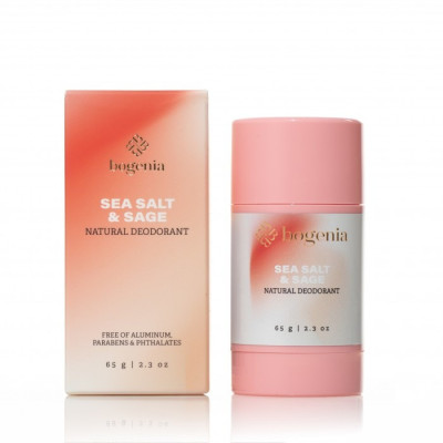 Дезодорант-стик Natural Deodorant Sea Salt & Sage Bogenia BG429 002