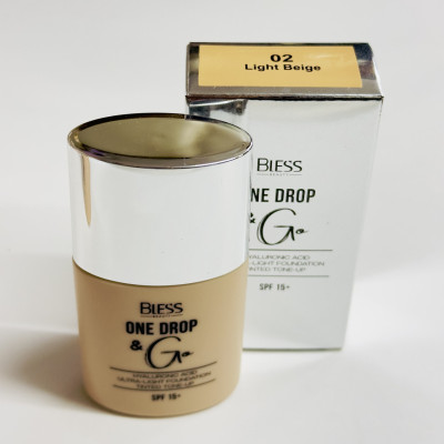 Тональный крем One Drop & Go Bless Beauty 02 Light Beige