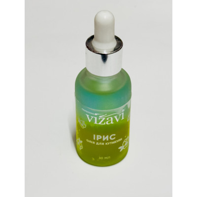 Масло двухфазное для кутикулы VIZAVI 30мл Ирис