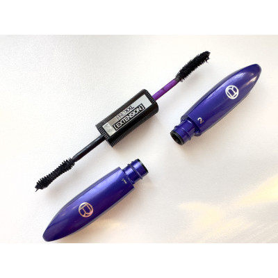 Двойная тушь L'Oreal Paris Pro XXL Extension для объема и удлинения ресниц, Black, 13.6 мл
