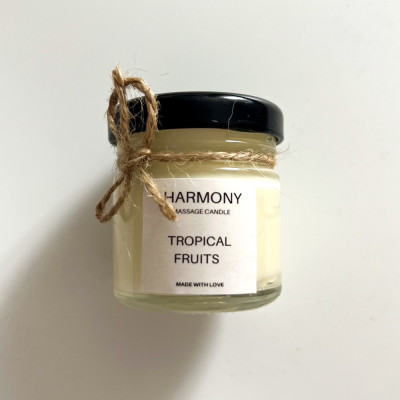 Массажная ароматическая свеча Harmony 50 гр Tropical Fruits (Тропические фрукты)