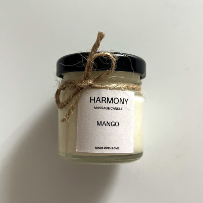 Массажная ароматическая свеча Harmony 50 гр Mango (Манго)
