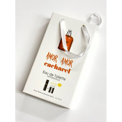 Духи женские 3в1 Travel Perfume "Amor Amor" 45 мл