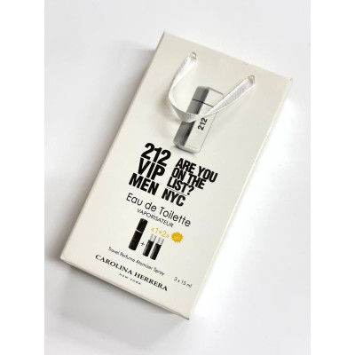 Парфуми чоловічі 3в1 Travel Perfume "212 VIP Men" 45 мл