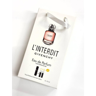 Духи женские 3в1 Travel Perfume "L`interdit" 45 мл
