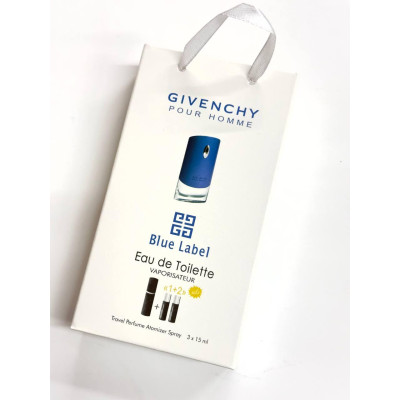 Духи мужские 3в1 Travel Perfume "Blue Label pour homme" 45 мл