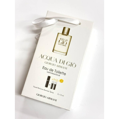 Духи мужские 3в1 Travel Perfume "Acqua di Gio" 45 мл