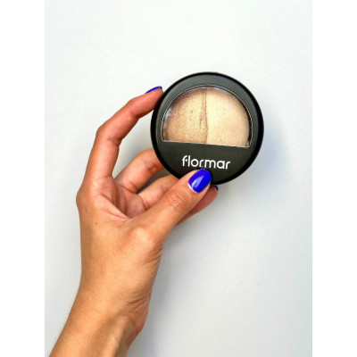 Запеченная пудра Flormar Terracotta Powder, 9 г (№23 Dual Gold)