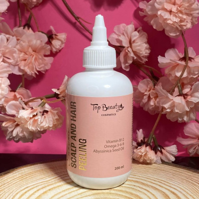 Пилинг для кожи головы рисовый энзимный Scalp and Hair Peeling Top Beauty 100 мл