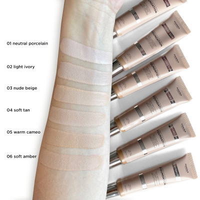 Тональна основа-тінт PARISA Hydro Skin Tint Foundation PHF-06  03 Nude Beige