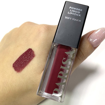 Матова рідка помада для губ з пудровим ефектом Parisa Cosmetics Powder Liquid Lipstick LG-112 №11