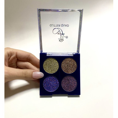 Тени для век Glitter quad Ffleur Е-494 №1