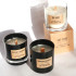 Свеча Cedarwood & Vanilla в стакане с деревянным фитилем Sn82, 190 гр
