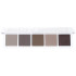Палетка теней для век Bless Beauty Matte & Shimmer (5 цветов) 06 Ash