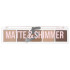 Палетка теней для век Bless Beauty Matte & Shimmer (5 цветов) 06 Ash