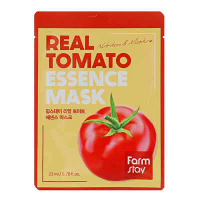 Маска для лица с экстрактом томата FarmStay Real Tomato Essense Mask 23 ml