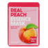 Маска для обличчя з екстрактом персику FarmStay Real Peach Essense Mask 23 ml