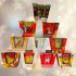 Свеча ароматическая Рождественская в стеклянном подсвечнике Christmas Sweets Bartek, 115 гр (30 ч горения)