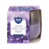 Свеча ароматическая в стеклянном подсвечнике Lavender Bispol, 100гр (20 ч горения)