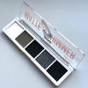 Палетка теней для век Bless Beauty Matte & Shimmer (5 цветов) 03 Gray
