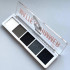 Палетка теней для век Bless Beauty Matte & Shimmer (5 цветов) 03 Gray