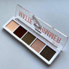 Палетка теней для век Bless Beauty Matte & Shimmer (5 цветов) 07 Olive