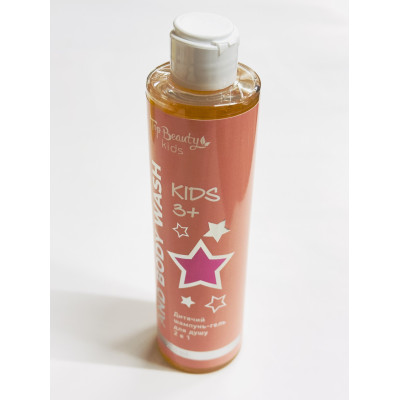 Шампунь-гель для душа 2 в 1 детский возраст 3+ Baby Hair and Body Wash Top Beauty 250 мл