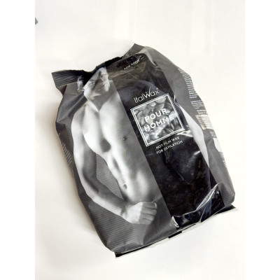 Воск для депиляции горячий пленочный в гранулах ItalWax Pour Home Silver (Мужской) 1кг