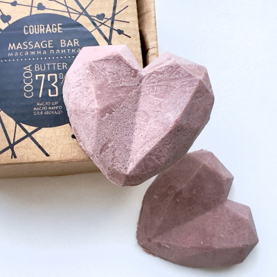 Массажная плитка (Баттер для тела) Courage Massage Bar, 50 г