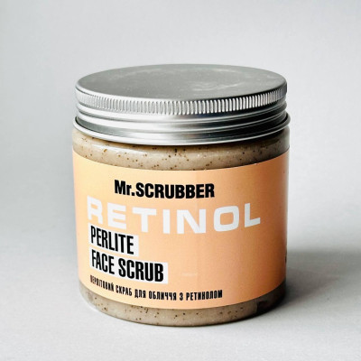 Скраб для лица перлитовый с ретинолом Mr.Scrubber Retinol Perlite Face Scrub 200 гр