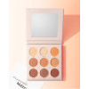 Палетка тіней для повік Match 9 colors Bogenia BG904 001