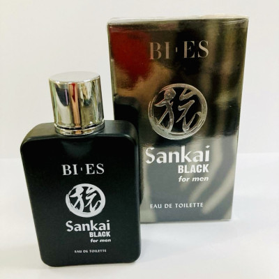 Туалетна вода чоловіча Bi-Es Sankai Black 100 мл Санкаі блек Бі єс