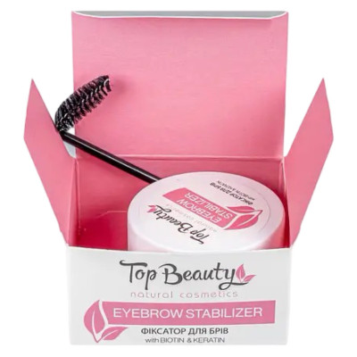 Фиксатор для бровей с щеточкой для укладки Eyebrow Stabilizer Top Beauty 20 мл