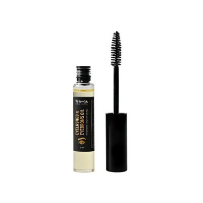 Масло для роста и укрепления ресниц и бровей с щеточкой Eyelashes & Eyebrows Oil Top Beauty 9 г