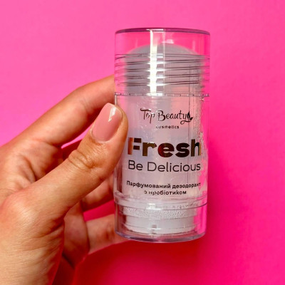 Дезодорант сухой парфюмированный с пробиотиком 50 мл Be Delicious Fresh Top Beauty