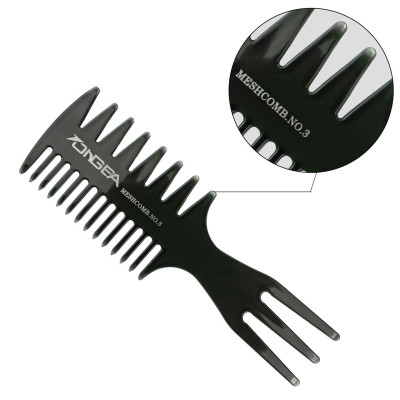 Гребень для мелирования двухсторонний T&G Carbon 2601-1601