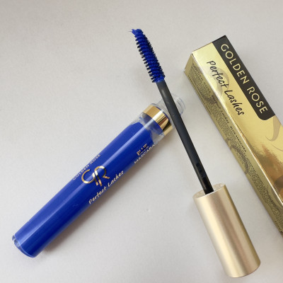 Тушь для ресниц синяя Golden Rose Perfect Lashes Blue Mascara синяя