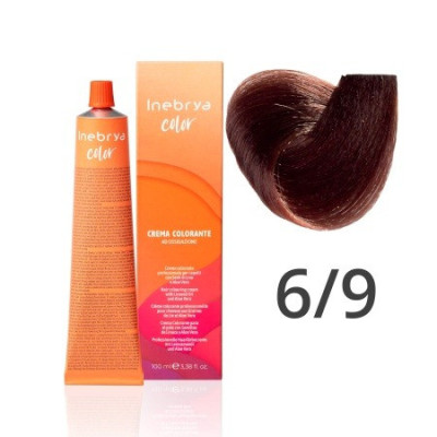 Крем-фарба Inebrya Color 6/9 bitter chocolate (гіркий шоколад), 100 ml