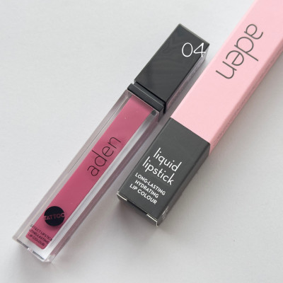 Матовая помада Aden Tattoo Effect Lipstick No04 Gentle Rose