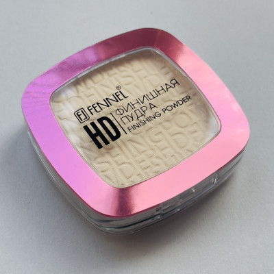 Финишная пудра Fennel HD Finishing powder Светло-желтая SPF-20
