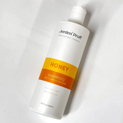 Шампунь безсульфатный для слабых волос с маточным молочком Honey Jerden PROFF 400 ml