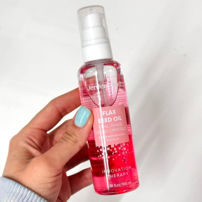 Двухфазные жидкие кристаллы для окрашенных волос Jerden PROFF Flax Seed Oil 100 ml