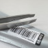 Пинцет профессиональный для бровей Niegelon Professional Titan (скошенный широкий) 06-0810