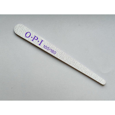 Пилка для ногтей капля OPI 100/180